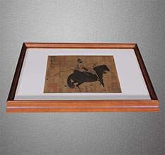 武川书画装裱配框服务案例