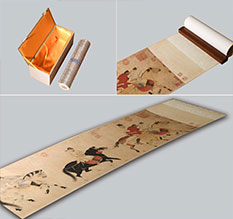 武川馆藏书画复制博物馆书画复制服务